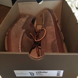 Men’s Olukai Mano in Ray/Toffee size 12